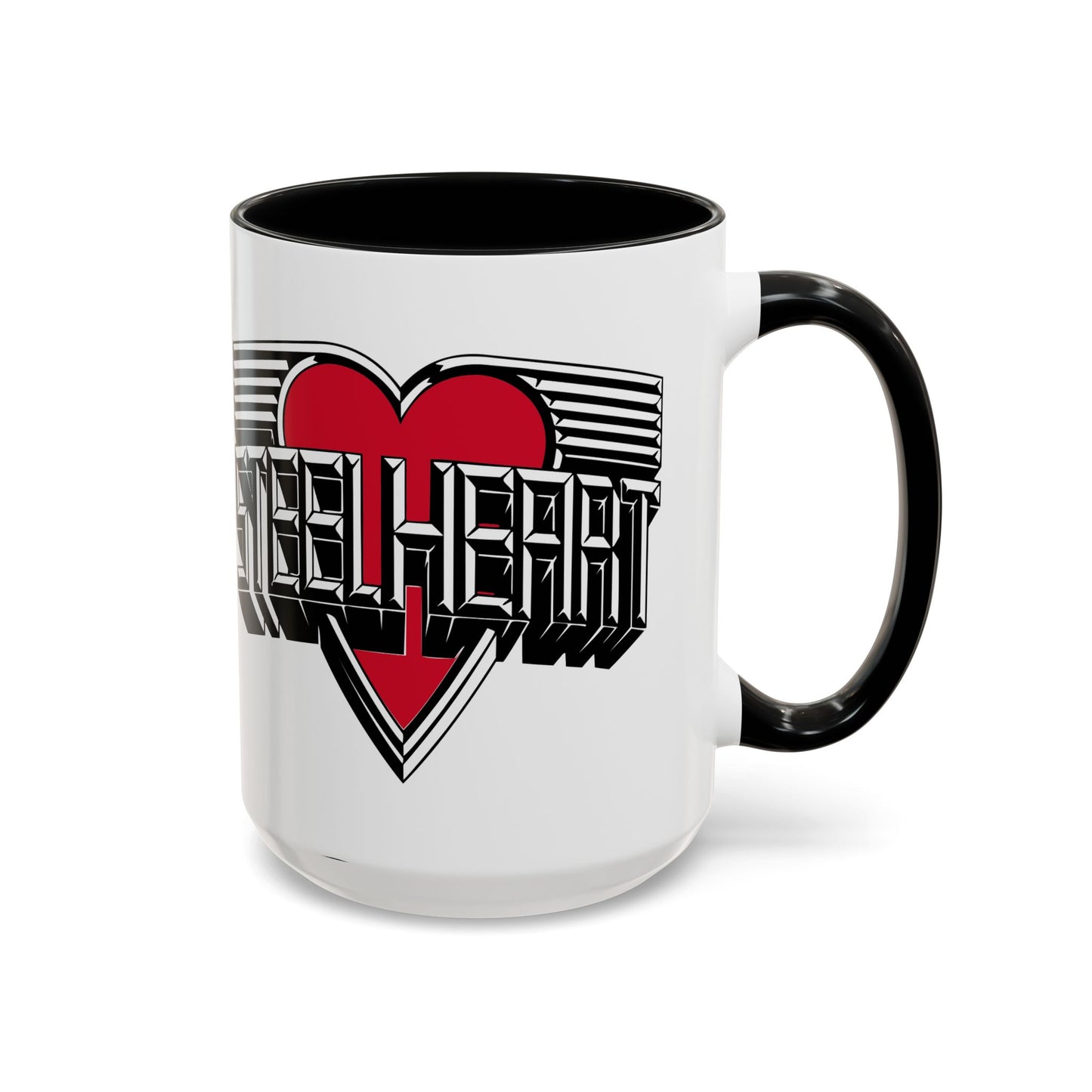 Vintage Logo Mug - Accent Handle - 3 Colors