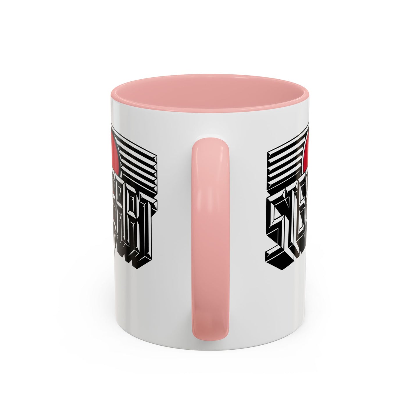 Vintage Logo Mug - Accent Handle - 3 Colors