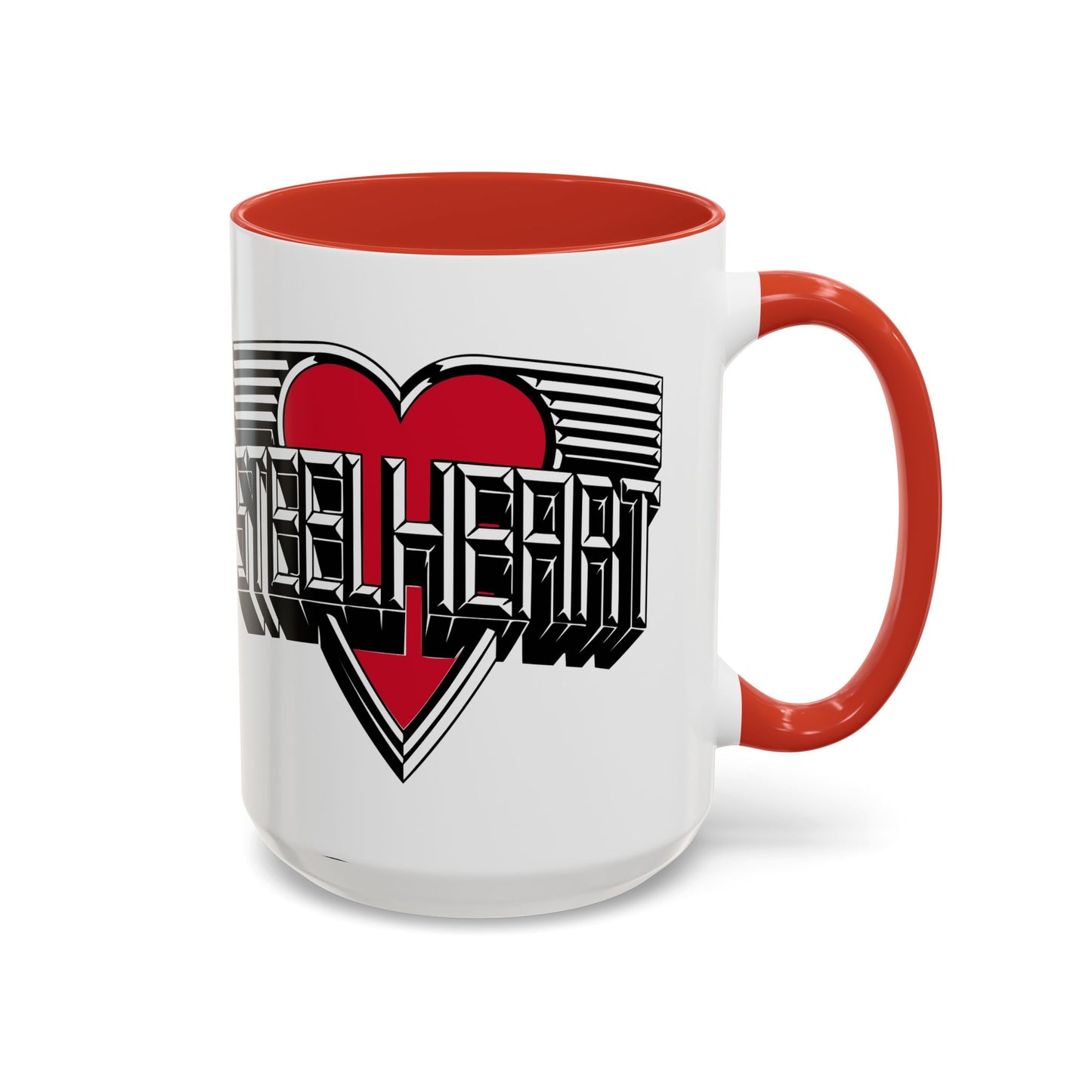 Vintage Logo Mug - Accent Handle - 3 Colors