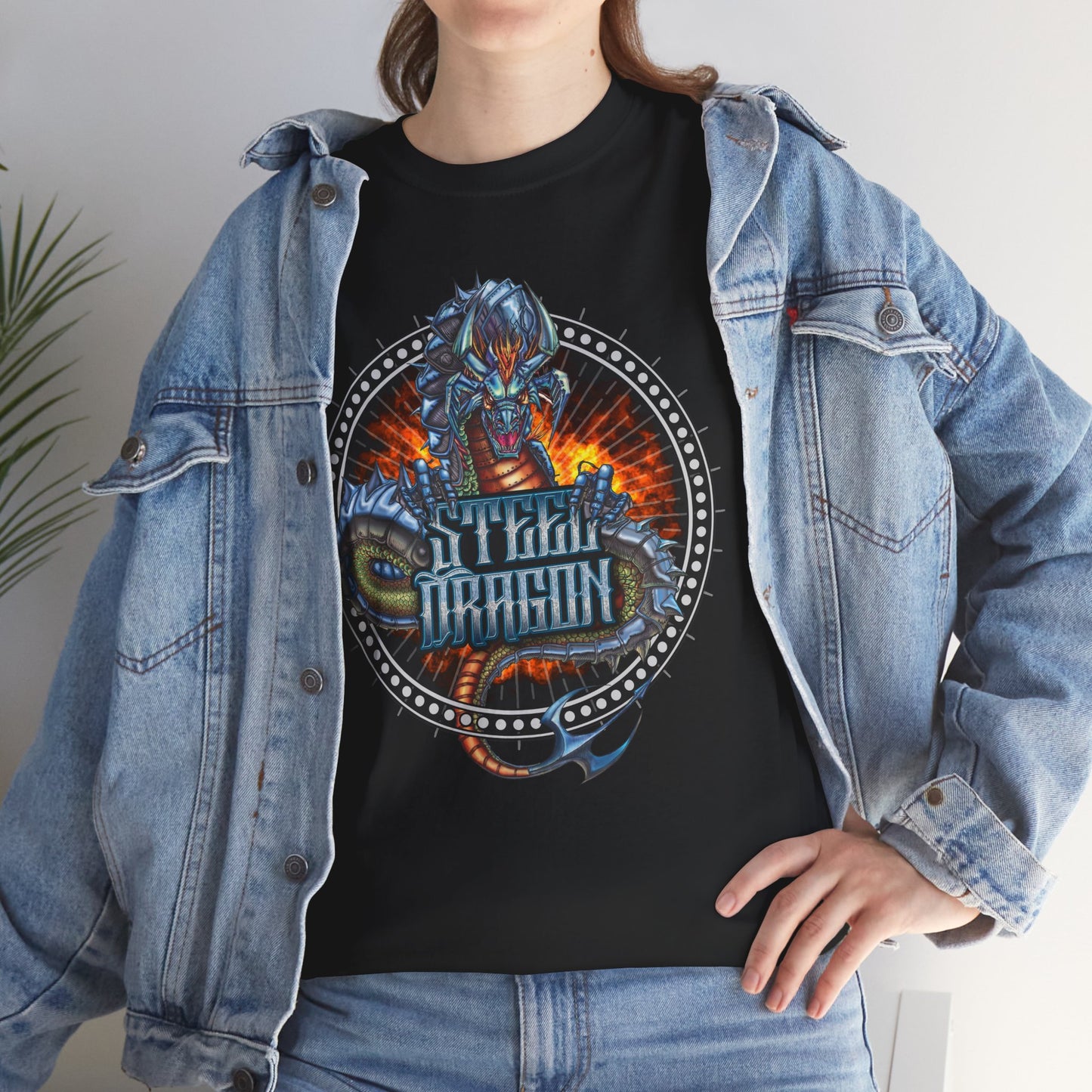 Steel Dragon - 3XL 4XL and 5XL - Short Sleeve Shirt