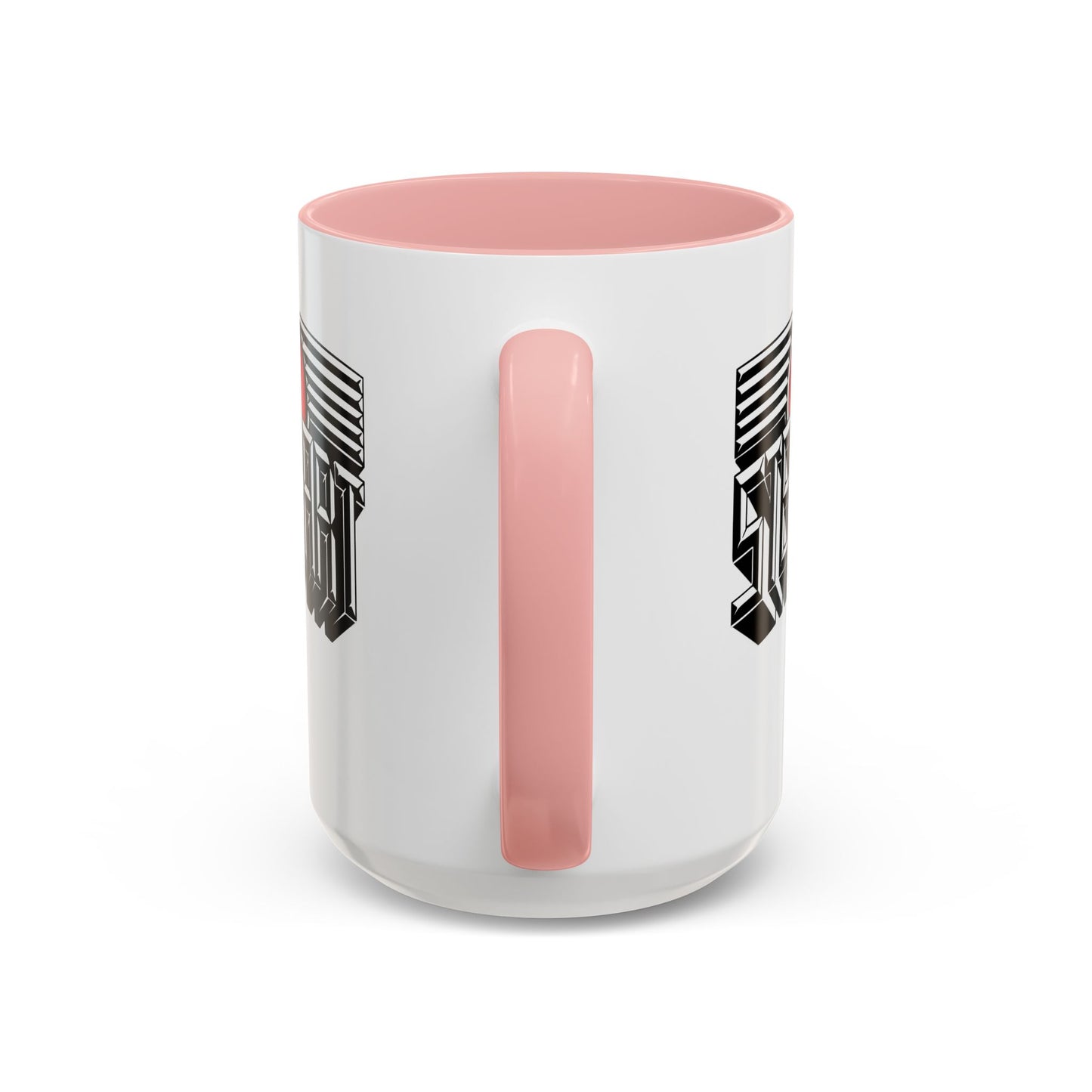 Vintage Logo Mug - Accent Handle - 3 Colors