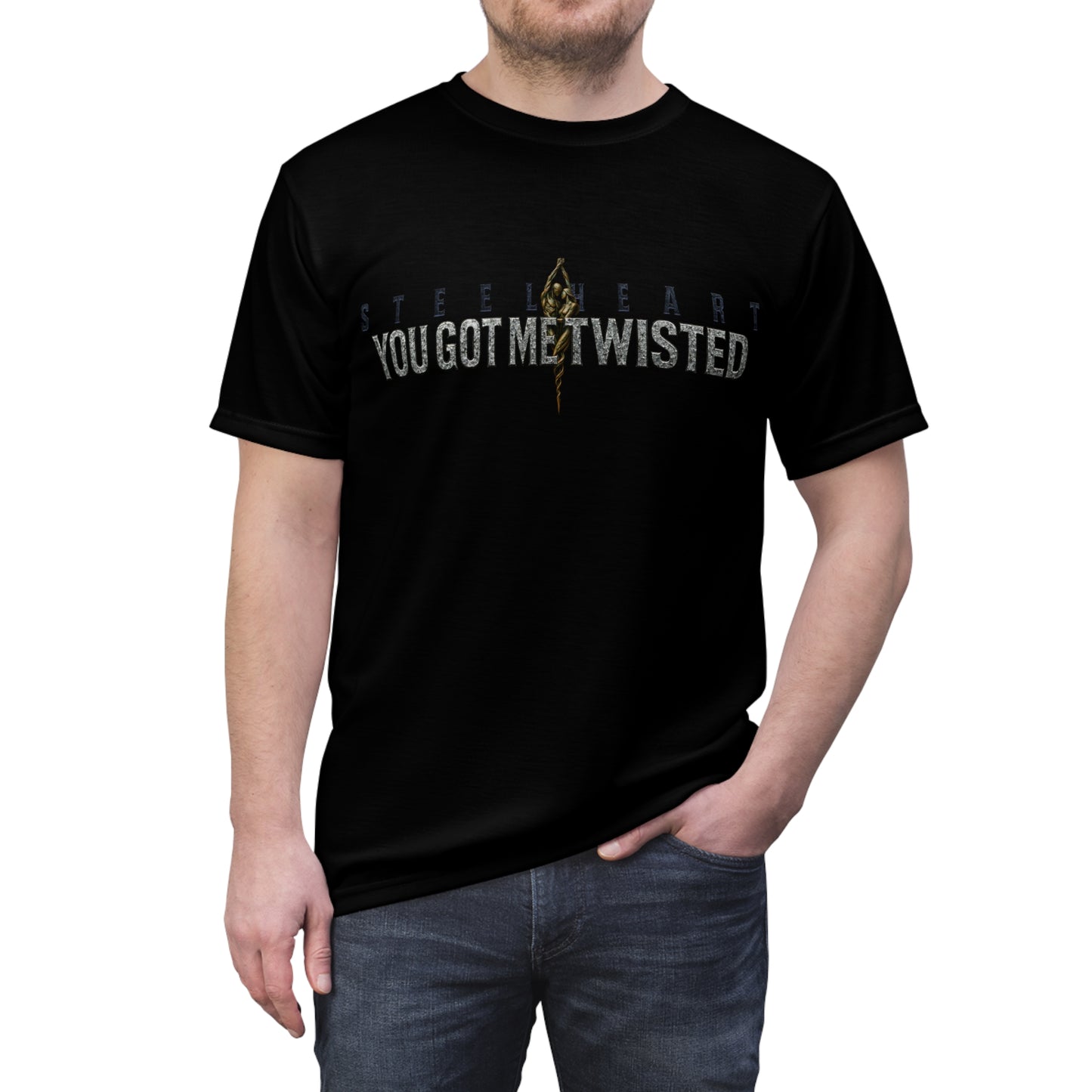 YOU GOT ME TWISTED - Design 01 - Front / Back Print - Sublimation Print Process