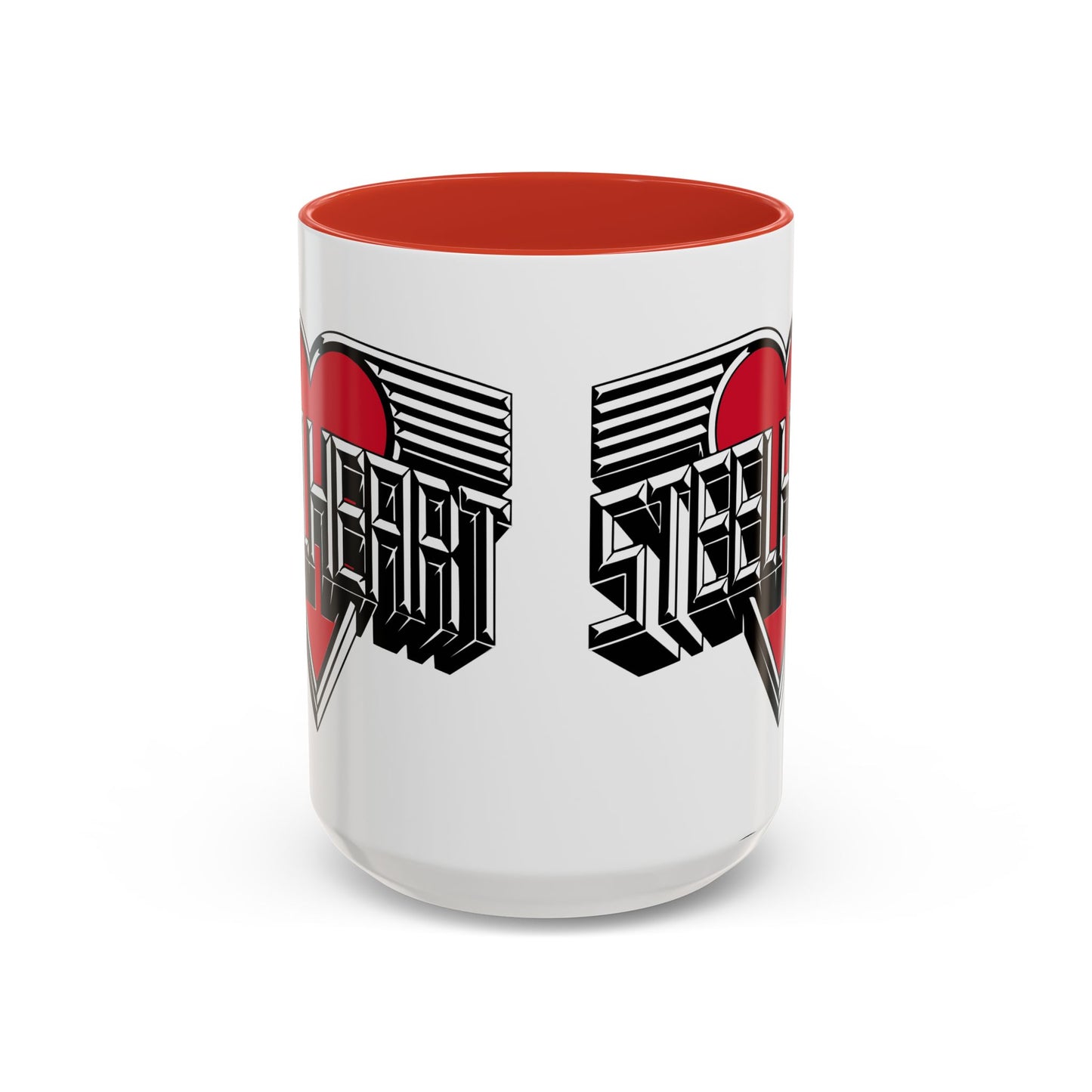 Vintage Logo Mug - Accent Handle - 3 Colors