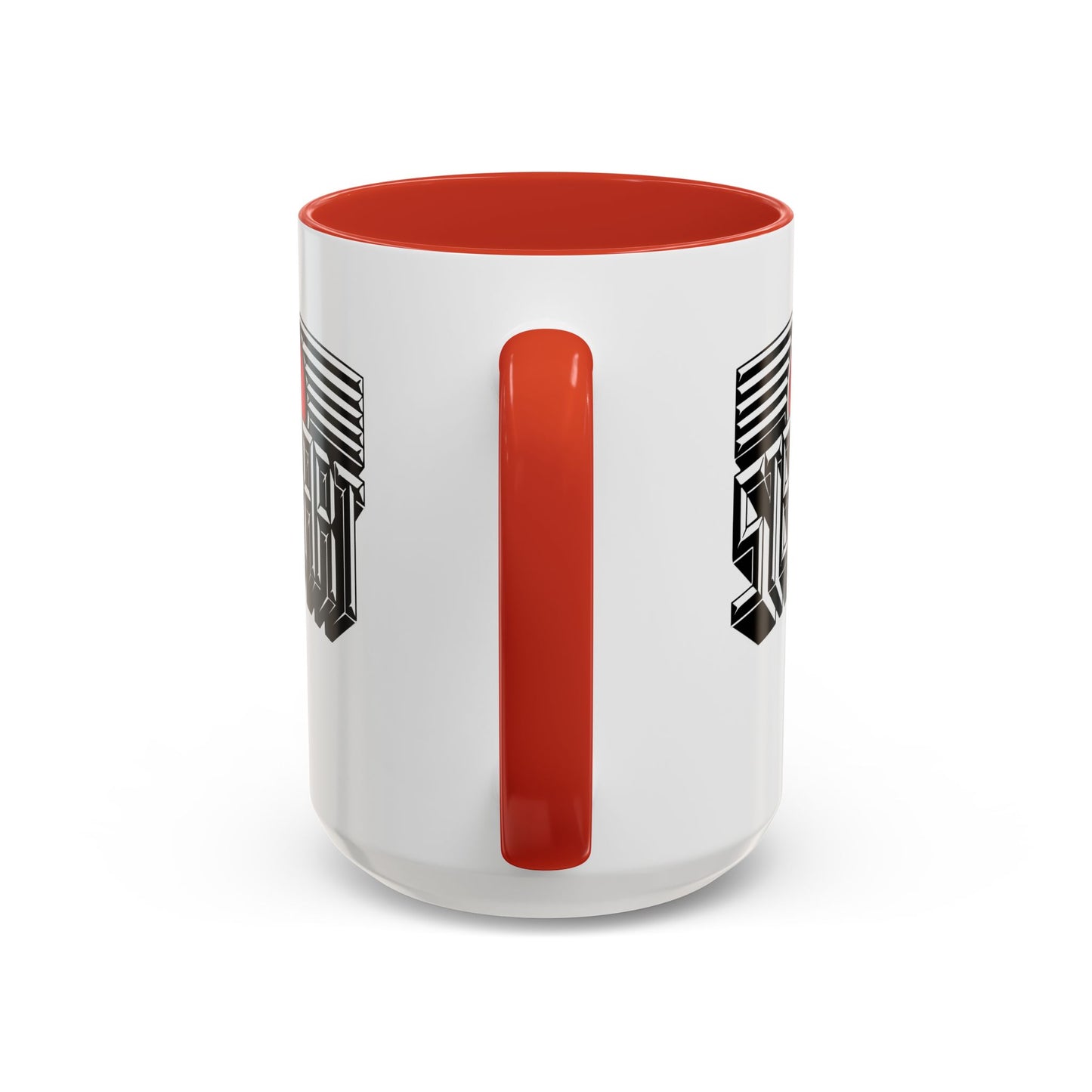 Vintage Logo Mug - Accent Handle - 3 Colors