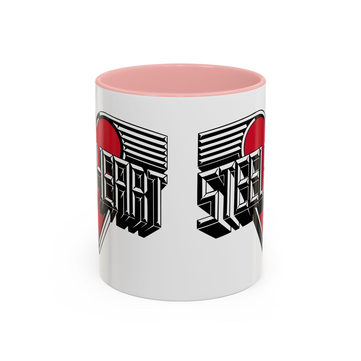 Vintage Logo Mug - Accent Handle - 3 Colors