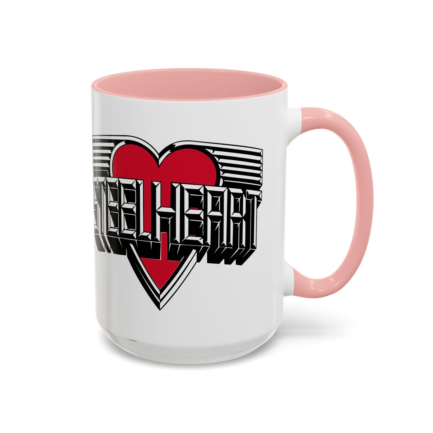 Vintage Logo Mug - Accent Handle - 3 Colors