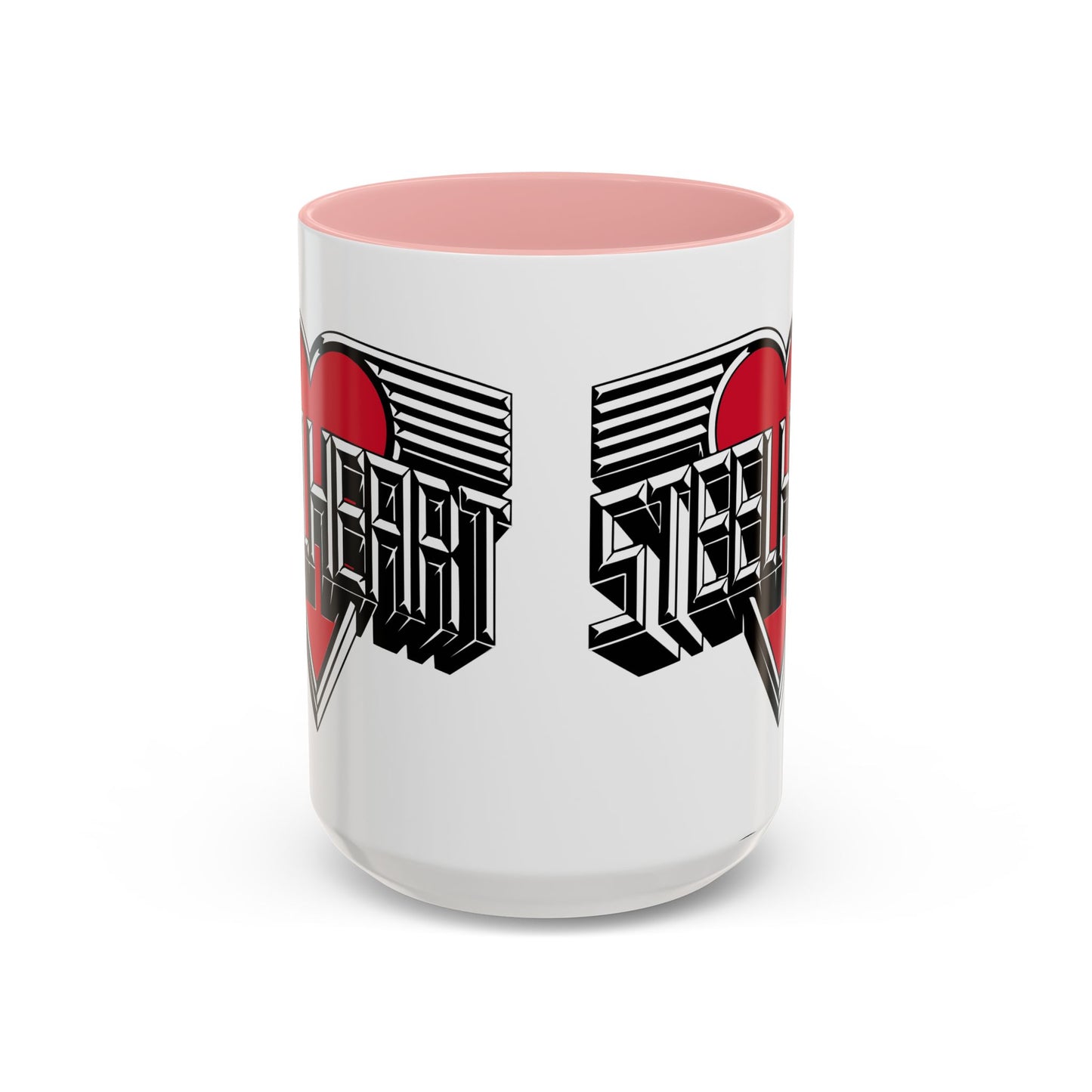 Vintage Logo Mug - Accent Handle - 3 Colors