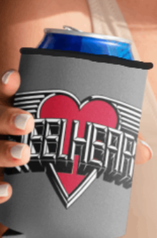 Can Cooler Sleeve - Classic SteelHeart Logo