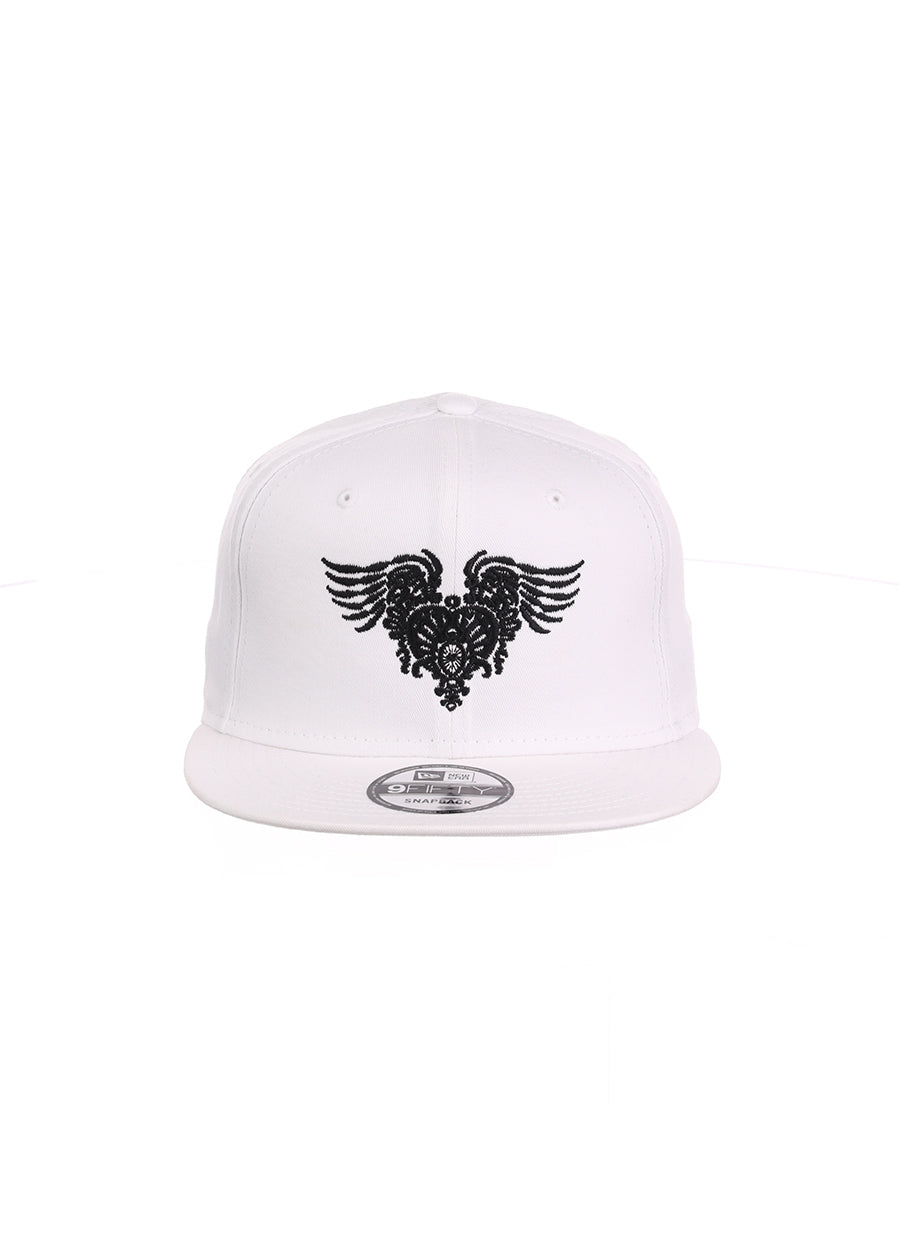 White 9fifty snapback Clearance