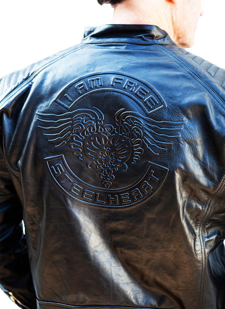 Leather Moto Jacket - MENS - Hand-Made