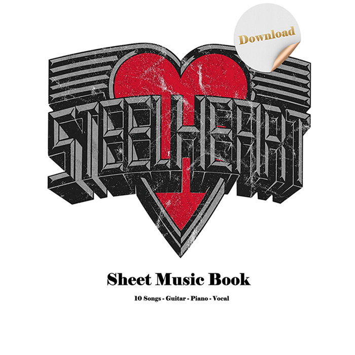 Sheet Music Book - "SteelHeart" Album - Download