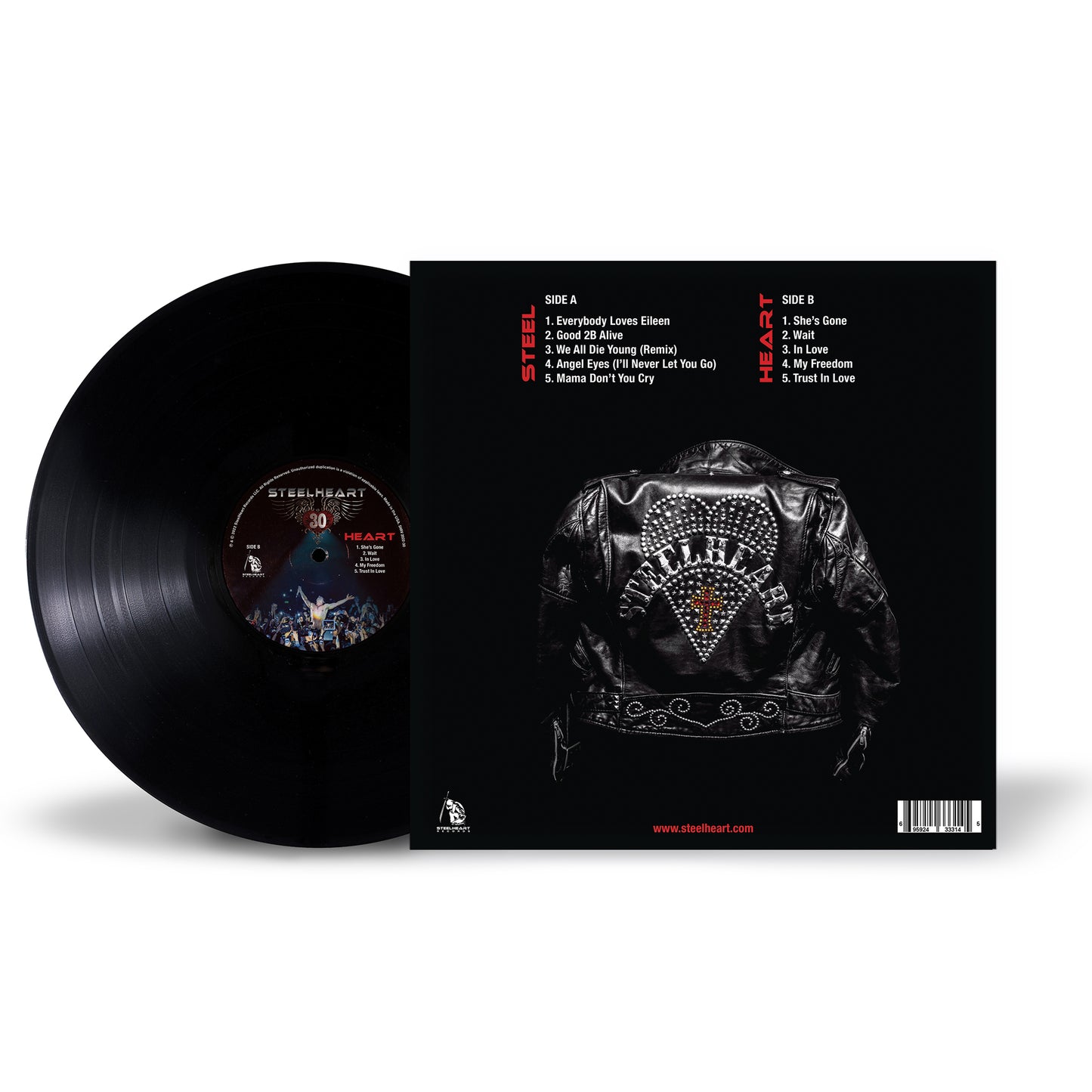 SteelHeart 30th Anniversary Album - VINYL