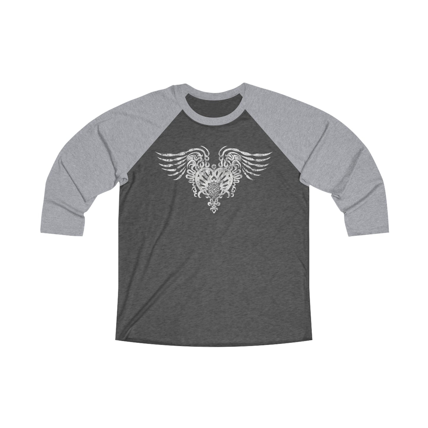 Master Logo - 3\4 Sleeve Baseball Tee - Front & Back Print