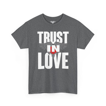 TRUST IN LOVE - 3XL 4XL and 5XL - Short Sleeve Shirt