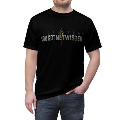 YOU GOT ME TWISTED - Design 01 - Front / Back Print - Sublimation Print Process
