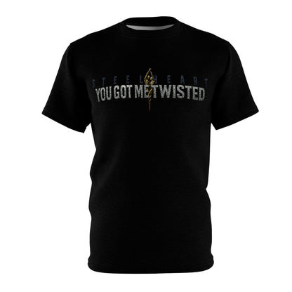 YOU GOT ME TWISTED - Design 01 - Front / Back Print - Sublimation Print Process