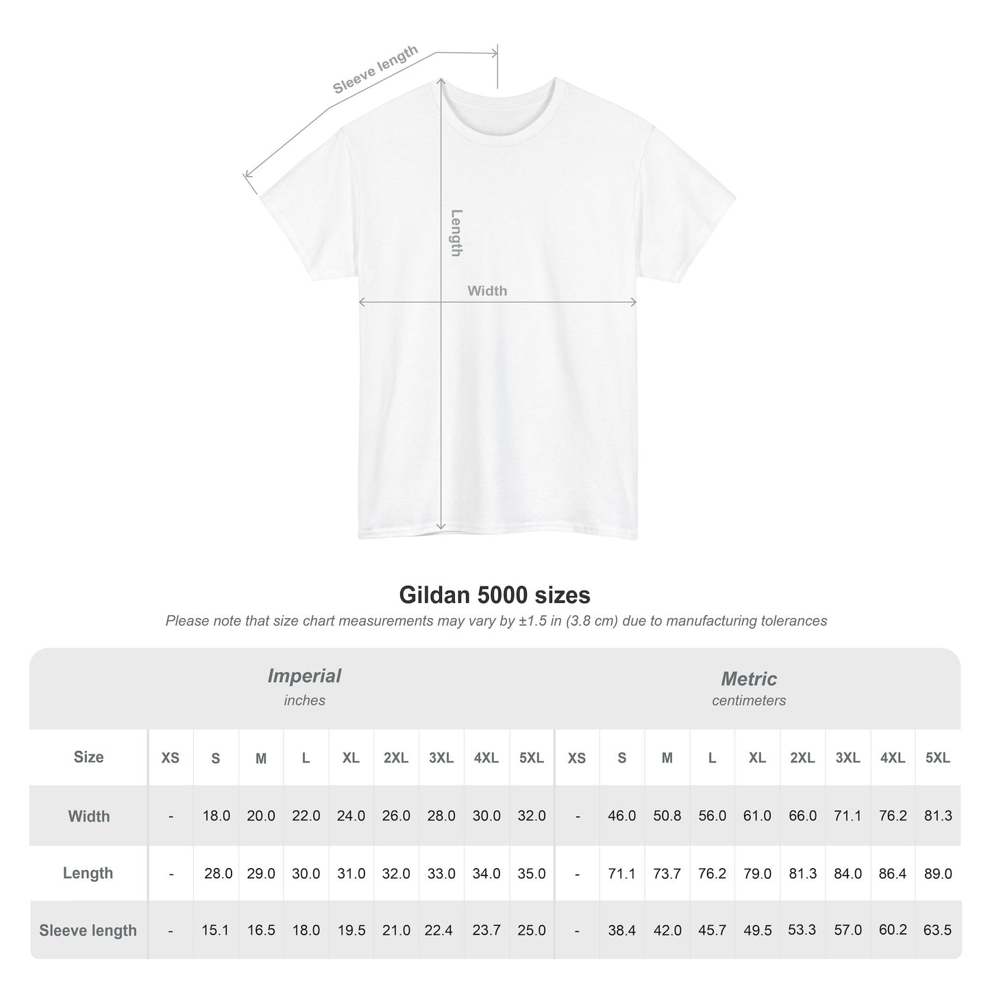 NEW! Without You - Shirt - 3XL 4XL and 5XL - Front & Back printing
