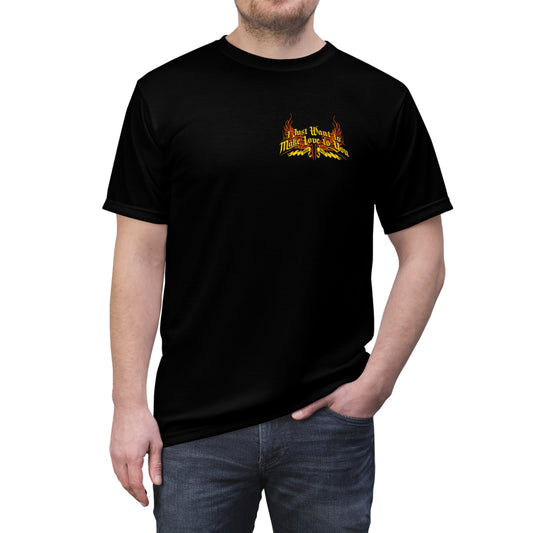 I Just Want To Make Love To You - Premium Print Shirt - Design 02 - Miljenko & Jeff Keith - Front and Back Print