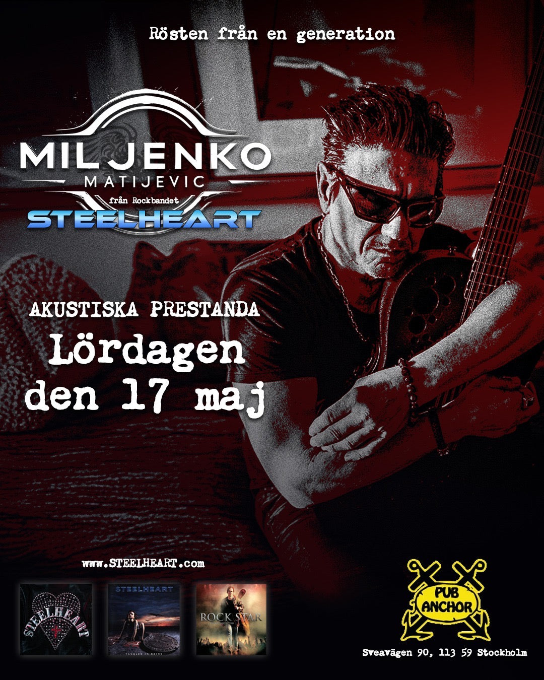 May 17, 2025 - Meet n Greet -  Pub Anchor Bar - Stockholm, SWEDEN