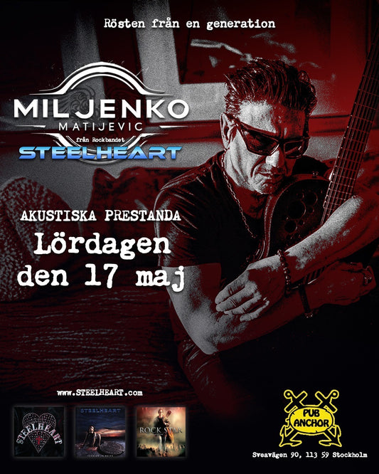 May 17, 2025 - Meet n Greet -  Pub Anchor Bar - Stockholm, SWEDEN