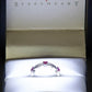 I'll Never Let You Go - Genuine Diamond & Ruby 14K White Gold Eternity Ring