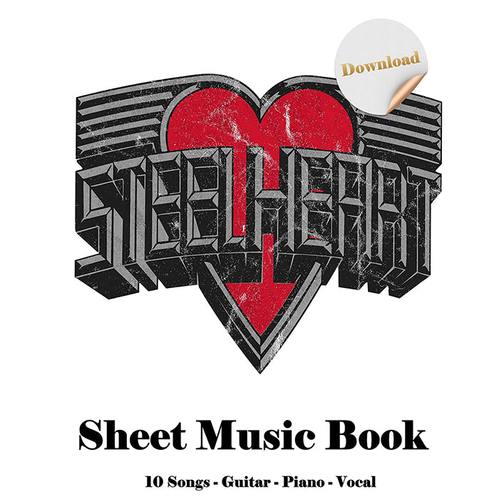 Sheet Music Book - "SteelHeart" Album - Download