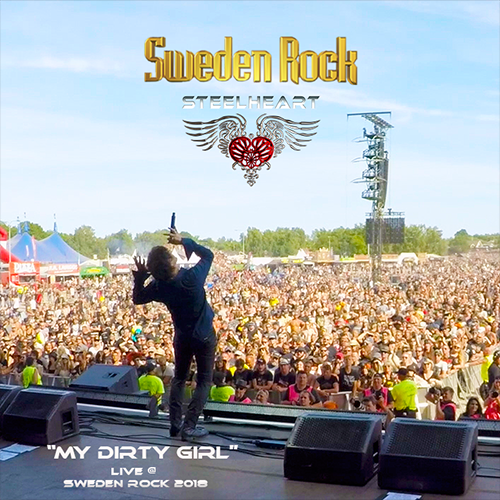 "My Dirty Girl" - Recorded Live Sweden Rock Fest 2018 - Download