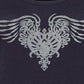 Silver Metallic Logo - Racer Back Tank