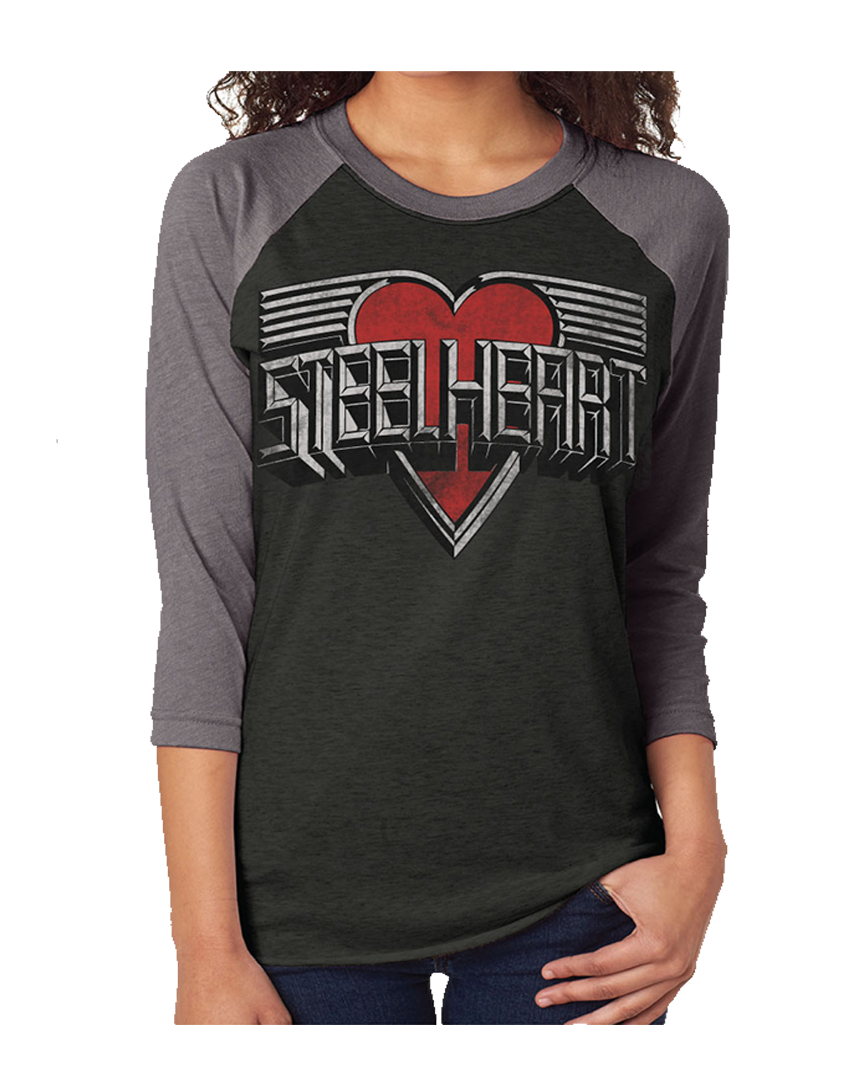 Vintage Logo - Baseball Tee - 3/4 Sleeve